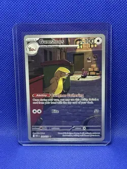 Gumshoos 2025 Pokemon Mega Evolution 153/132 Illustration Rare NM/MINT - Image 1