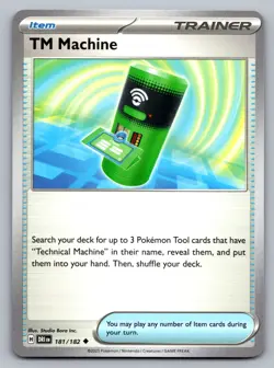 Pokemon TCG SV10: Destined Rivals TM Machine 181/182 - Image 1