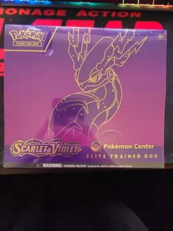 Scarlet & Violet Base Pokemon Center ETB Elite Trainer Box (Exclusive) Miraidon - Image 1