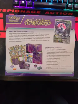 Scarlet & Violet Base Pokemon Center ETB Elite Trainer Box (Exclusive) Miraidon - Image 4