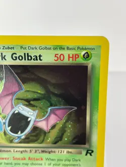 1st Edition Dark Golbat 7/82 - Team Rocket - Holo - Pokemon - NM - Image 5