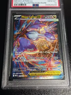 PSA 10 Mega Latias EX SIR 181/132 MEG EN Mega Evolution Pokemon TCG - Image 2