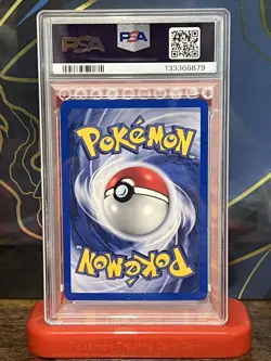 2000 POKEMON GYM HEROES HOLO #2 BROCK'S RHYDON PSA 5 EX - Image 2