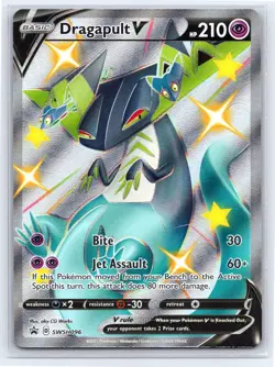 Dragapult V SWSH096 - Pokemon Sword & Shield Promo - Promo Holo - NM - Image 1