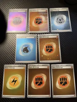 Pokemon 151 Cosmo Holo Energy’s With Multiple Swirls NM - Image 1