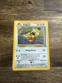 Pokemon TCG Pidgeot Jungle 8/64 Holo Unlimited Holo Rare Fast Shipping. - Image 1