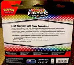 Pokemon TCG Scarlet Violet Prismatic Evolutions Tech Sticker Collection Glaceon - Image 2