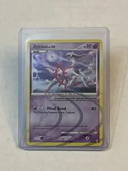 Pokemon TCG Arceus AR7 Platinum Arceus Holo Rare 2009 LP - Image 1