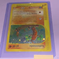 Pokemon TCG - Sudowoodo H24/H32 Aquapolis 2003’ LP/NM 🌀HoloSwirl (vintage) - Image 4