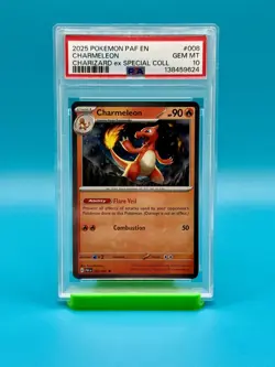 PSA 10 - 2025 Pokemon, PAF EN, Charmeleon, Charizard ex Special Coll - Image 1