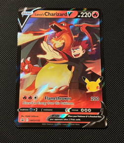 Pokemon TCG-Lance's Charizard v SWSH133 Celebrations Black Star Promo - Image 1