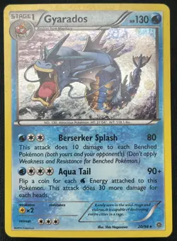 Pokemon Gyarados Pokemon Promos 20/98 Promo Cosmos Holo Foil Rare LP - Image 1