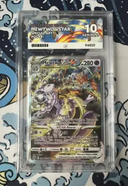 Mewtwo VSTAR GG44/GG70 - Pokemon TCG - Crown Zenith: Galarian Gallery - ACE 10 - Image 1