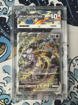Mewtwo VSTAR GG44/GG70 - Pokemon TCG - Crown Zenith: Galarian Gallery - ACE 10 - Image 2