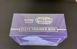 Pokemon Sword & Shield Chilling Reign Elite Trainer Box TCG Sealed - Image 3