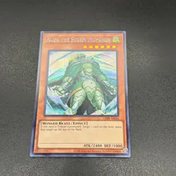 YuGiOh Raiza the Storm Monarch CR08-AE055 Secret Asian English A - Image 1