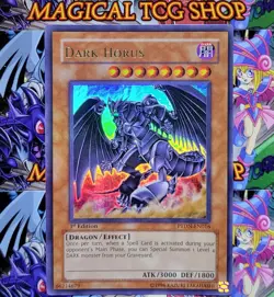 Yugioh Dark Horus Phantom Darkness 1st Edition Ultra Rare PTDN-EN016 Konami NM - Image 1