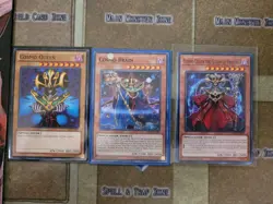 YUGIOH COSMO QUEEN YS13 + COSMO BRAIN CYHO + COSMO QUEEN THE QUEEN OF PRAYERS NM - Image 1