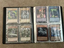 Yugioh Binder Collection w/ Blue-Eyes, Dark Magician, Platinum Secret, + more - Image 1