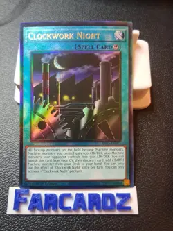 Yugioh!- Clockwork Night - Ra03-en071-(PUR)*Ultimate*-1st Ed-(VLP/NM) - Image 1