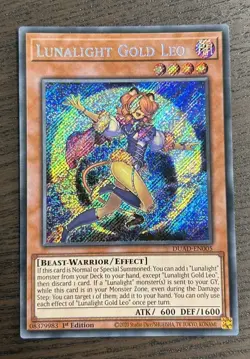 Lunalight Gold Leo DUAD-EN005 Secret Rare 1st Edition - Image 1