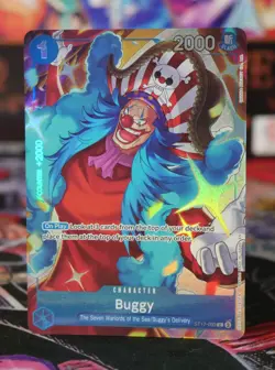 Buggy - One Piece TCG ST17-003 Seven Warlords of Sea Set English Alt Promo Card - Image 1