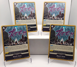 Black Hole Playset - OP09-098 x4 - Emperors in the New World - One Piece TCG - Image 1