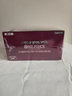 One Piece TCG OP-11 A Fist Of Divine Speed Sealed Booster Box - Image 3