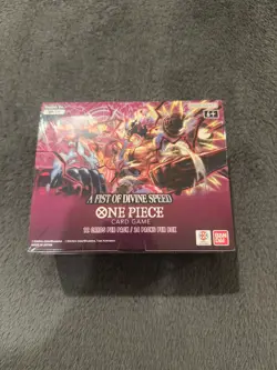One Piece Card Game OP-11 A Fist Of Divine Speed English Booster Box - Image 1