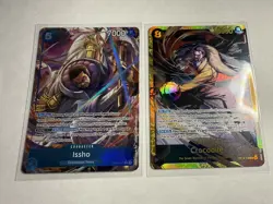One Piece OP14-EB04 Issho Alt Rare And Crocodile Sec Rare - Image 1