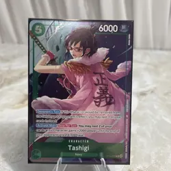 Tashigi OP14-029 Dash pack Promo- The Azure Sea's Seven ENGLISH OP14 One Piece - Image 1