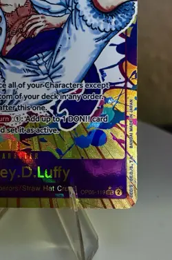 Monkey.D.Luffy (119) (Alternate Art) OP05-119 Awakening of the New Era Foil - Image 4
