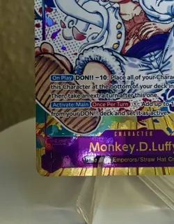 Monkey.D.Luffy (119) (Alternate Art) OP05-119 Awakening of the New Era Foil - Image 5
