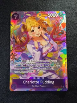 Charlotte Pudding PRB02 010 Alternate Art Premium Booster The Best Vol. 2 Foil. - Image 1