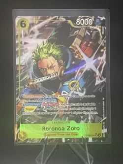 ONE PIECE Roronoa Zoro (Full Art) ST29-014 Starter Deck 29: Egghead Foil - Image 1