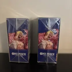 One Piece TCG Double Pack Set 9 The Azure Sea’s Seven Booster Bundles Lot Of 2 - Image 2