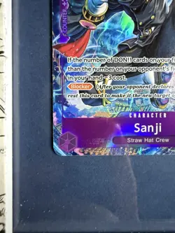One Piece TCG | Sanji OP07-064 SR Alternative Art | OP07 500 Years in the Future - Image 3