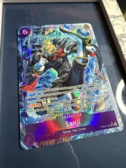 One Piece TCG | Sanji OP07-064 SR Alternative Art | OP07 500 Years in the Future - Image 4