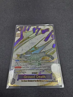 "Ground Death" | One Piece TCG | OP14-096 Alt Art [English] Manga Event - Image 1