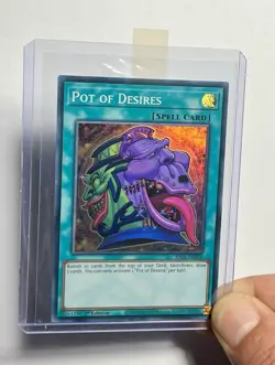 Pot Of Desires RA01-EN056 (NM) Super Rare 1st Edition YuGiOh Card - Image 3