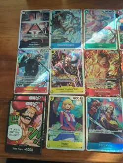OP-13 And Others Card Lot. SR, SEC, R. 23 Cards In All. Mint Condition! - Image 2