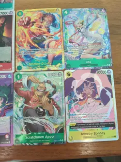 OP-13 And Others Card Lot. SR, SEC, R. 23 Cards In All. Mint Condition! - Image 4