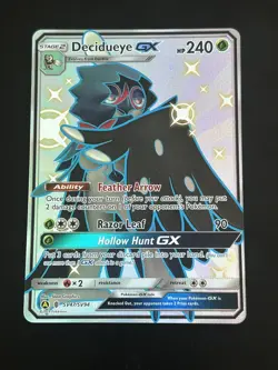 Pokemon TCG Decidueye GX Full Art Holo Card SV47/SV94 Mint Condition - Image 1