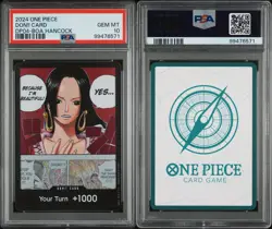 One Piece Boa Hancock DON!! Card English DP04 PSA 10 English Pop 120 - Image 3