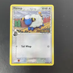 Mareep 54/101 Delta Species Reverse Holo Dragon Fortress Stamped Pokemon Card - Image 1