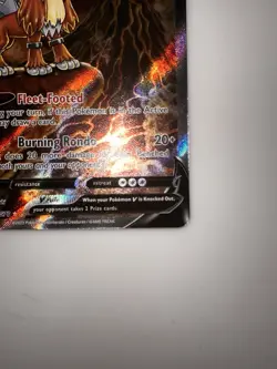 Pokemon Entei v Holo Ultra Rare TCG Card Crown Zenith Galarian Gallery GG36/GG70 - Image 4