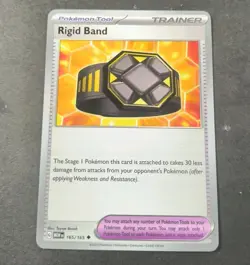 Pokemon 151 Rigid Band Uncommon Trainer Card 165/165 NM - Image 1