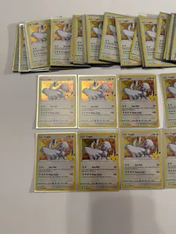 Pokemon 25th Anniversary Pokemon TCG Celebrations Lugia Lot, 57 cards - Image 2