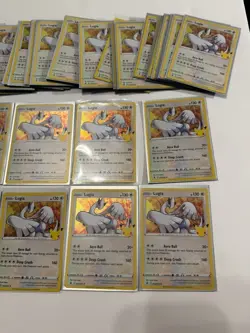 Pokemon 25th Anniversary Pokemon TCG Celebrations Lugia Lot, 57 cards - Image 4