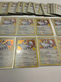 Pokemon 25th Anniversary Pokemon TCG Celebrations Lugia Lot, 57 cards - Image 5